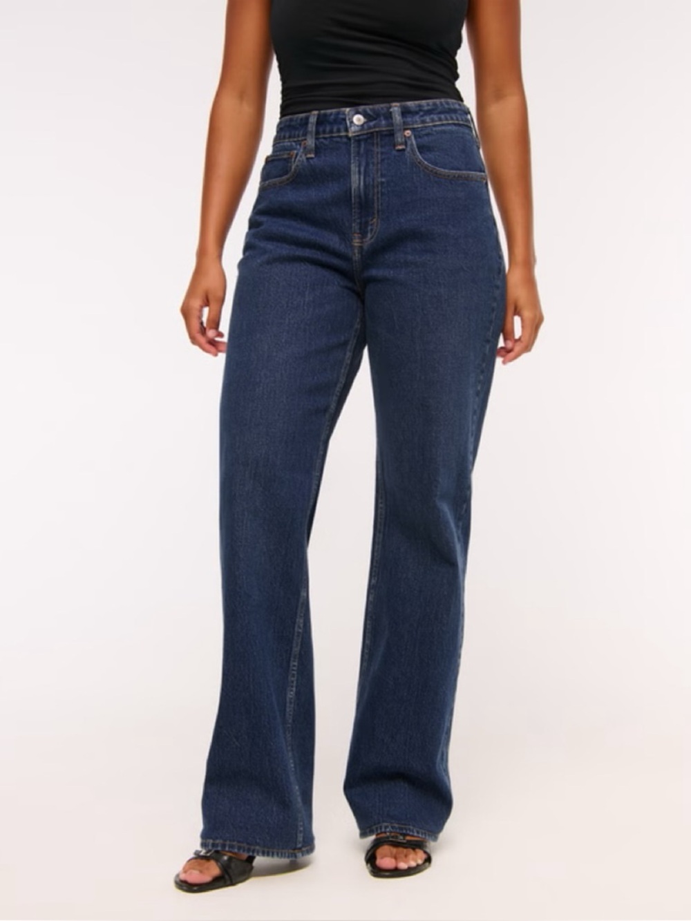 Abercrombie & Fitch Curve Love 90s Relaxed jean